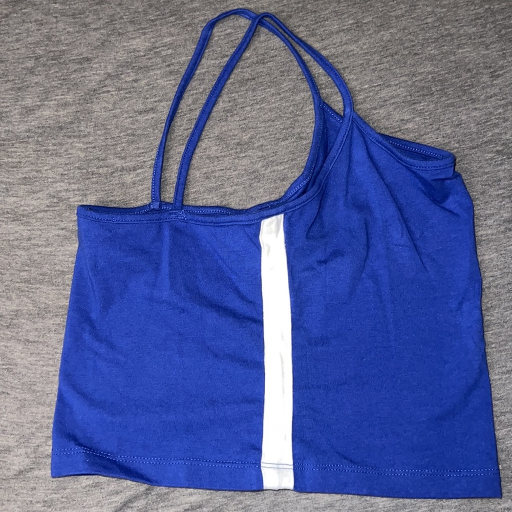Blue Crop Tank - Picture 3 of 3